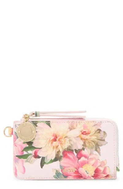 Ted Baker Lulu Faux Leather Wallet In Pink