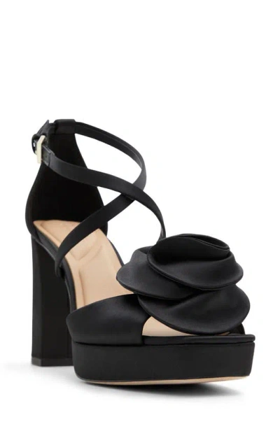 Ted Baker Maddy Rose Platform Sandal In Black