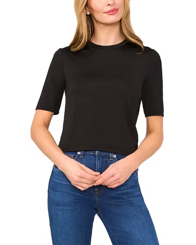 Ted Baker Madyson Boxy Half Sleeve Tee In Black