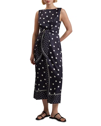 Ted Baker Malmoa Knot Detail Midi Dress