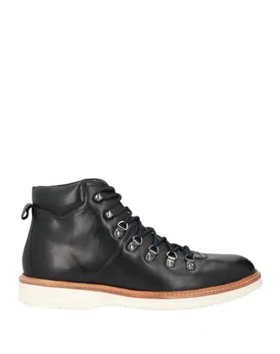Ted Baker Man Ankle Boots Black Size 11 Leather