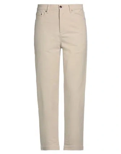 Ted Baker Man Pants Beige Size 30 Cotton, Elastane