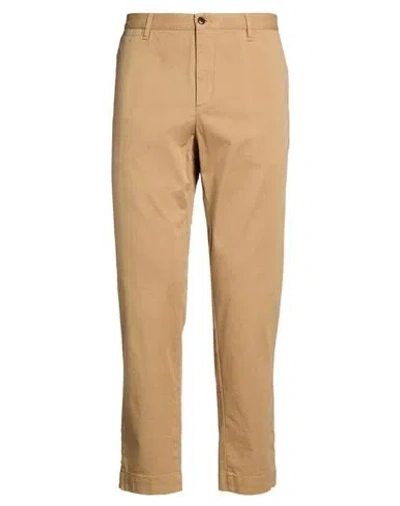 Ted Baker Man Pants Khaki Size 30 Cotton, Lyocell, Elastane In Brown