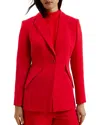 Ted Baker Manattl Single Breasted Blazer In Red