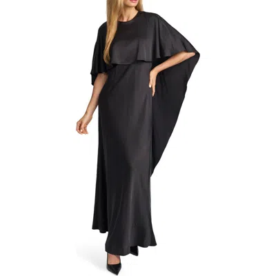 Ted Baker Marigold Cape Dress In Black