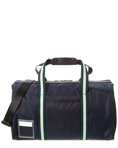 Ted Baker Matique Twill Retro Sport Holdall Bag In Blue