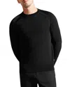 Ted Baker Maywo Crewneck Sweater In Black