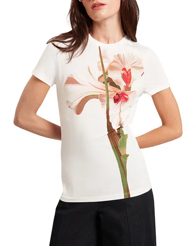 Ted Baker Meeliee Printed Fitted Tee