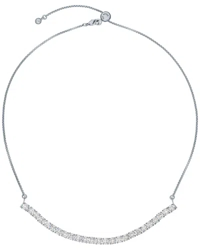 Ted Baker Mellri Icon Crystal Necklace In Metallic