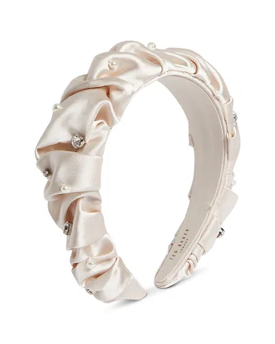 Ted Baker Mellsi Rhinestone Detail Headband In Pink