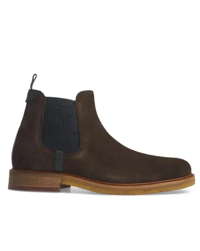 Ted Baker Men's Bronzo Chelsea Boots In Brown Suede In Multi
