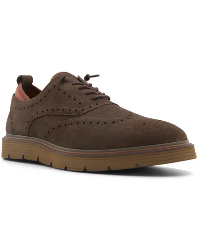 Ted Baker Men's Colindale Wingtip Lace Up Dress Casual Sneakers In Dark Brown