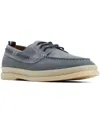Ted Baker Men's Cromer Leather Lace Up Boat Shoes In Gray