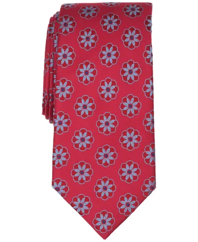 Ted Baker Men's Floral Classic Tie In Red
