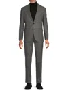 Ted Baker Men's Jay Plaid Wool Blend Suit In Grey
