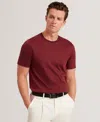 Ted Baker Men's Konrrad Short Sleeve Soft Touch T-shirt In Burgundy