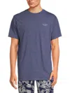 Ted Baker Men's Logo Crewneck Tee In Blue