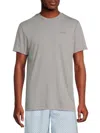 Ted Baker Men's Logo Crewneck Tee In Grey