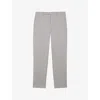 TED BAKER FELIXT STRAIGHT-LEG SLIM-FIT STRETCH-COTTON TROUSERS