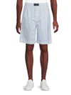 Ted Baker Men's Luxe Print Pajama Shorts In Blue Geo