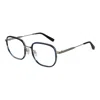 Ted Baker Blue Men Optical Frames In Gray