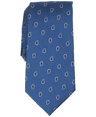 Ted Baker Men's Paisley Classic Tie In Navy