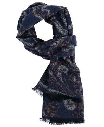 Ted Baker Men's Paisley Pattern Scarf In Blue