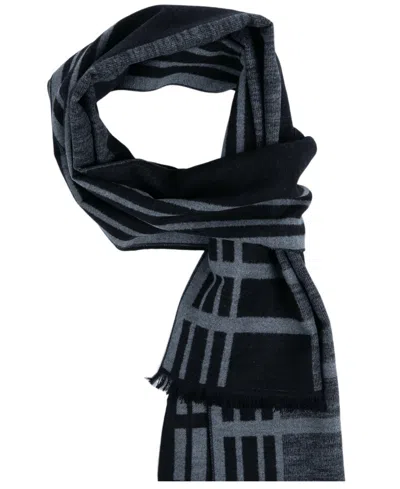 Ted Baker Men's Plaid Pattern Scarf In Black
