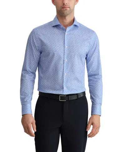Ted Baker Men's Premium Non-iron Dress Shirt In Blue