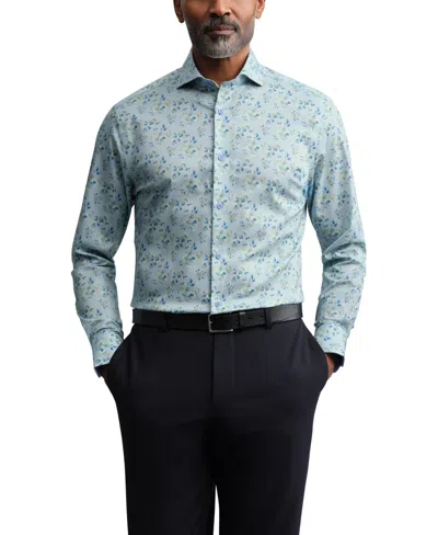 Ted Baker Men's Premium Non-iron Dress Shirt In Blue