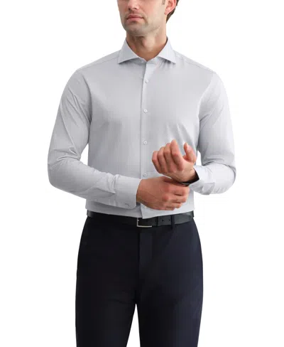 Ted Baker Men's Premium Stretch Slim-fit Dress Shirt In Gray