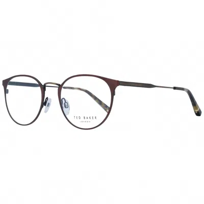 Ted Baker Men's Round Optical Frames In Brown