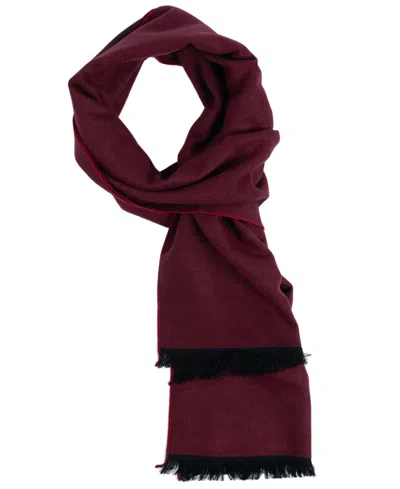 Ted Baker Men's Silk Double Sided Scarf In Red