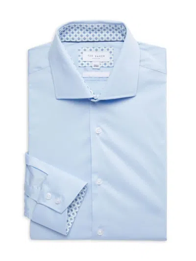 Ted Baker Men's Slim Fit Cotton Blend Dress Shirt
