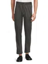 Ted Baker Men's Solid Twill Pants In Gray