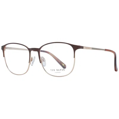 Ted Baker Men' Spectacle Frame  Tb4311 55158 Gbby2 In Brown