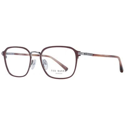 Ted Baker Men' Spectacle Frame  Tb4330 51183 Gbby2 In Brown