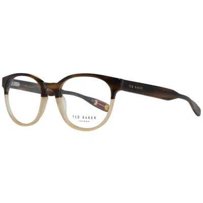 Ted Baker Men' Spectacle Frame  Tb8197 51162 Gbby2 In Brown