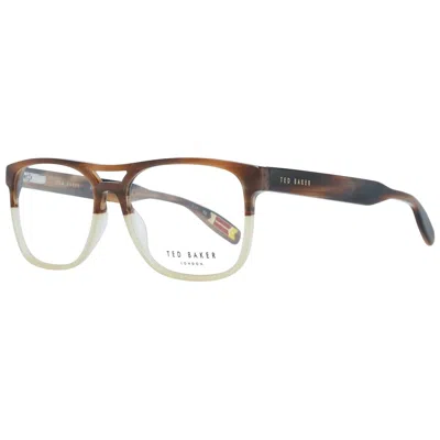 Ted Baker Men' Spectacle Frame  Tb8207 56162 Gbby2 In Brown