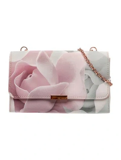 Pre-owned Ted Baker Messenger Bag In Pink