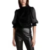Ted Baker Micaeli Womens Mixed Media Polyester Blouse
