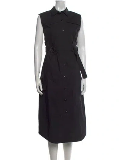 Pre-owned Ted Baker Midi Length Dress W/ Tags In Black