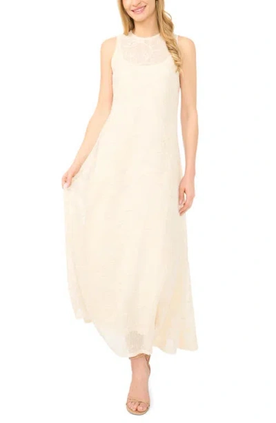Ted Baker Mimi Mesh Sleeveless Dress In Neutral