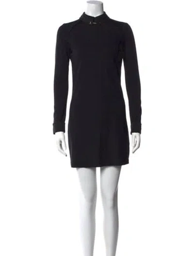 Pre-owned Ted Baker Mini Dress In Black