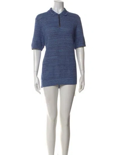 Pre-owned Ted Baker Mini Dress In Blue