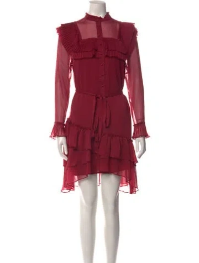 Pre-owned Ted Baker Mini Dress In Pink