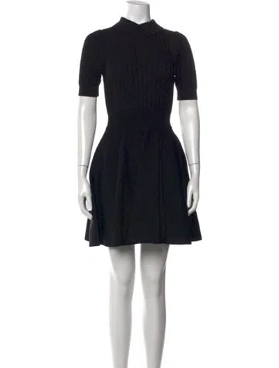 Pre-owned Ted Baker Mini Dress W/ Tags In Black
