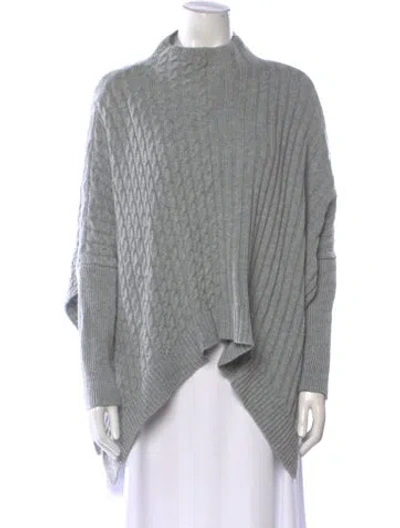 Pre-owned Ted Baker Mock Neck Sweater In Gray