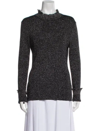 Pre-owned Ted Baker Mock Neck Sweater In Multi