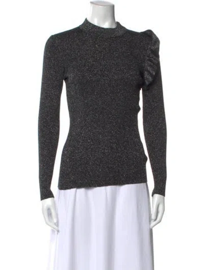 Pre-owned Ted Baker Mock Neck Sweater In Multi